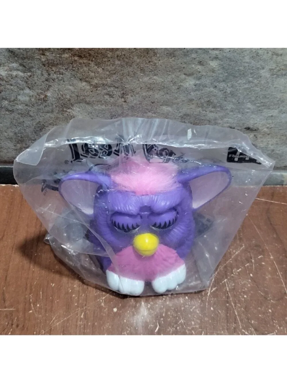 McDonalds Happy Meal Purple Pink Furby 1998 Sealed Original Plastic Packaging